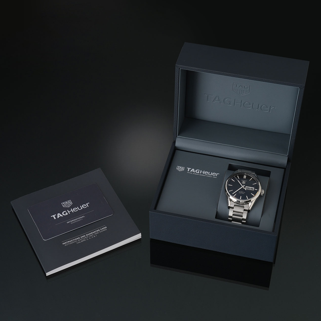 TAG HEUER(USED)태그호이어 WAR201A 까레라 데이데이트